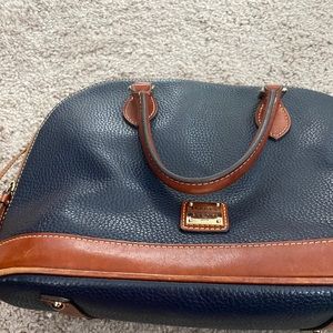 Downey and Burke Navy Purse